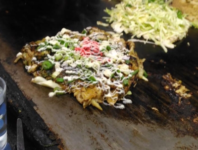 カキオコ食べに行ってきました。